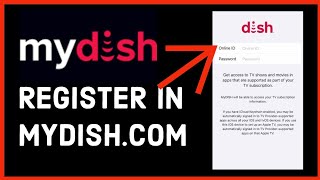 How to Register Mydishcom Account 2024 [upl. by Suriaj33]