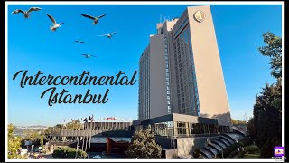 Intercontinental Istanbul Review  Best Luxury Hotel in Taksim Istanbul  4K  Drone View [upl. by Anial51]