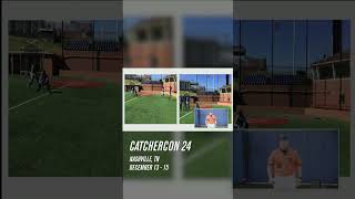 Here are just a few warmup drills Tom Griffin runs his catchers through CatcherCON24 catching b [upl. by Eileek]