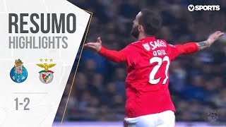 Highlights  Resumo FC Porto 12 Benfica Liga 1819 24 [upl. by Rocker]