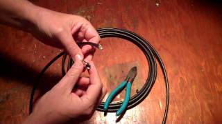 How to Install a Coax Cable Connector [upl. by Seppala412]