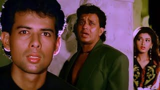 Tere Bin Main Kuch  Kumar Sanu  Udit Narayan  Mithun Chakraborty  Naaraaz 1994 [upl. by Eyllek]