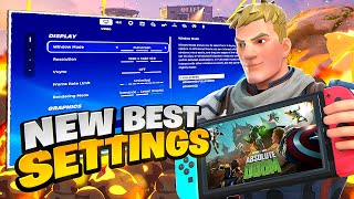 NEW BEST Season 4 Nintendo Switch SETTINGS  Sensitivity Fortnite Settings Explained [upl. by Coffee416]