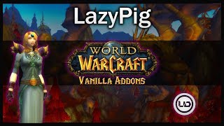 UD  LazyPig addon vanilla wow [upl. by Senalda]