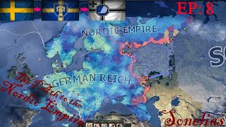 HOI4  Sweden Forming the Nordic Empire  08  pushing northern Soviet flank  submarines dominance [upl. by Kathrine412]