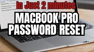 FORGOT Your MacBook Pro Password Reset It QUICKLY Without Data Loss on M1 M2 M3 M4 [upl. by Rann]