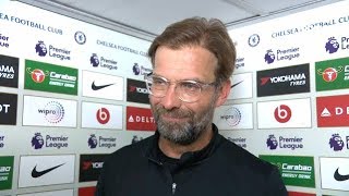 Jurgen Klopp post match reaction interview  Chelsea 10 Liverpool  Premier League Review [upl. by Notaes47]