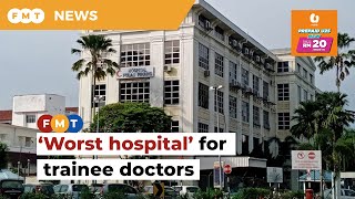 We’re overworked bullied and racially abused claim trainee doctors at Penang Hospital [upl. by Olmsted359]