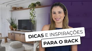 7 DICAS PARA DECORAR O RACK OU HOME DA SALA DE ESTAR [upl. by Duke]