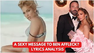 Inside Jennifer Lopezs Latest VideoA Sexy Message to Ben Affleck benaffleck jenniferlopez jlo [upl. by Yerg]