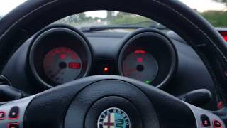 Alfa Romeo 156 24 JTD 180hp remap amp four exhaust sound [upl. by Frissell92]