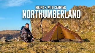 Hiking amp wild camping in Northumberland [upl. by Oberg]