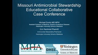 2019 04 26 Two cases intraabdominal infection amp UTI vs C diff  Dr Michael Durkin and Dr Kevin Hsueh [upl. by Marfe890]