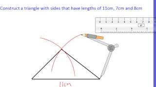 Constructing Triangles [upl. by Gombosi]