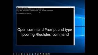 How to clear or flush DNS cache on your computer  Flush DNS command in windows 10 [upl. by Onfre]