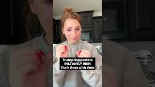 Trump Supporter DISOWNED by Families after Vote… [upl. by Dnumde]