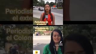 Pov periodistas en en otro lugares vs en Colombia [upl. by Asatan]