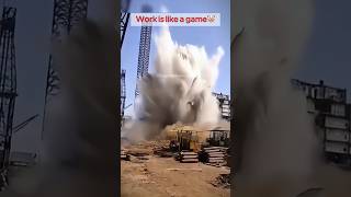 Work is like a game🤡 adamrose funny constructioncomedy construction [upl. by Melone]