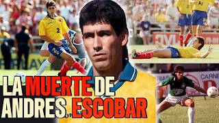 La muerte de ANDRÉS ESCOBAR  UN AUTOGOL LE COSTO LA VIDA history [upl. by Squires]