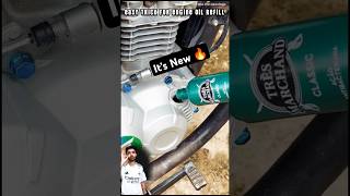 Bike and scooter engine oil refill trick automobile [upl. by Alexandr]