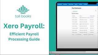 Xero Payroll  Processing Payroll Part 3 of 3 [upl. by Ytirahc]