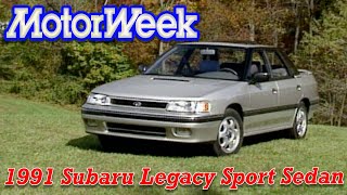 1991 Subaru Legacy Sport Sedan  Retro Review [upl. by Ravi]