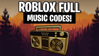 ROBLOX TOP FULL MUSIC CODESIDS NOVEMBER 2024  WORKING CODES [upl. by Aniger978]