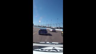 Another angle of the NASCAR pace car crash at Phoenix nascar [upl. by Eseilanna]