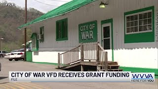 City of War WV VFD receives grant funding from Dept of Homeland Security for improvements [upl. by Kcirddes]