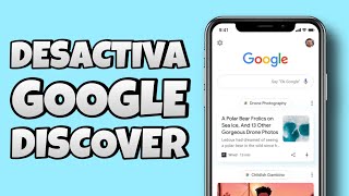 Cómo desactivar Google Discover pantalla inicial de Google [upl. by Ahsiken]