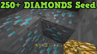 Minecraft Xbox 360  PS3 SEEDS  250 DIAMOND LOCATIONS  Flatland [upl. by Grunenwald]