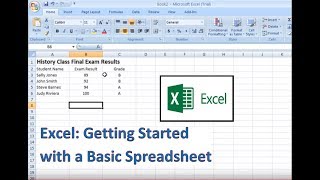 Excel HowTo Starting a Basic Spreadsheet [upl. by Little122]