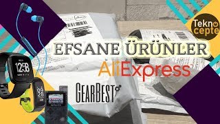 Çinden Toplu Paket Açılımı  Aliexpress • Gearbest [upl. by Anead427]