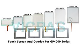 For Proface GP4000 Series Touch And Overlay Membrane Keypad Lcd Display And Plastic Case Replace [upl. by Eleanor928]