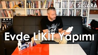 Likit YapımıEvde Elektronik Sigara Likiti Nasıl Yapılır [upl. by Galer]