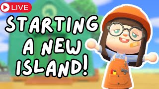 Starting a new CHALLENGE ISLAND   Animal Crossing New Horizons [upl. by Charmain]