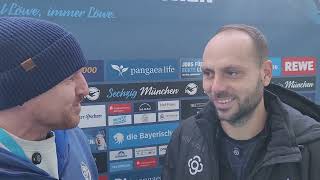 3 Liga  14 Spieltag  TSV 1860 München  SV Waldhof  Interview [upl. by Weiler838]