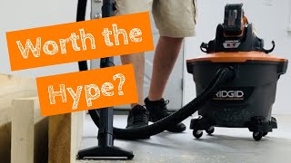 First FullSize CORDLESS Vac  EVERYTHING you need to know about RIDGID’s new 18V shop vac [upl. by Otilia]