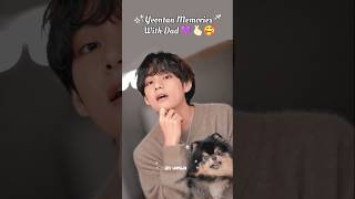 Kim Taehyung With Yeontan Golden Memories 🥰💜👀🫰🏻 yeontan btsv kimtaehyung [upl. by Griffy876]