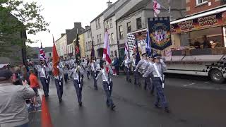 Lambeg Orange amp BluePride of the Hill Rathfriland Parade 14624 HD [upl. by Hickey]