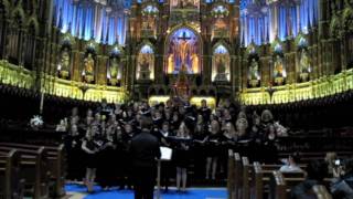 The Biebl quotAve Mariaquot at Notre Dame Basilica in Montreal [upl. by Rocky248]