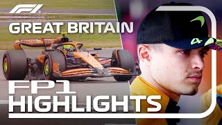 FP1 Highlights  2024 British Grand Prix [upl. by Bolme115]