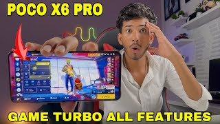 Poco x6 pro game turbo all features for next level gaming [upl. by Maller494]