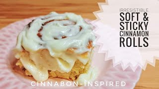 HOMEMADE CINNAMON ROLLS  Easy Stepbystep Recipe with Cream Cheese Icing [upl. by Neumark]