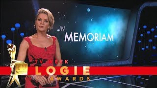 2018 In Memoriam  TV Week Logie Awards 2018 [upl. by Maegan281]