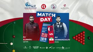 ACBS  ASIAN MEN SNOOKER CHAMPIONSHIP  QATAR 2024 SEMIFINAL [upl. by Reh]