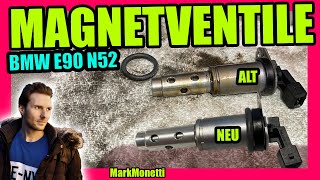 Magnetventile  ALT vs NEU  E90 330i N52B30 ausbauen  MarkMonetti [upl. by Rondon]