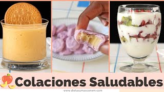 🍿 Colaciones Saludables Bajas en Calorías  CON 100 CALORÍAS O MENOS [upl. by Annoynek]