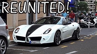 MANSORY STALLONE Ferrari 599 Sounds in Monaco [upl. by Yrok]