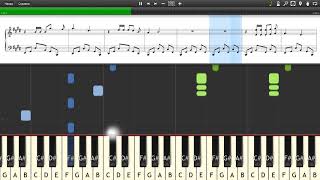 Richard Clayderman  Dolannes Melody  Piano tutorial and cover Sheets  MIDI [upl. by Aratak]